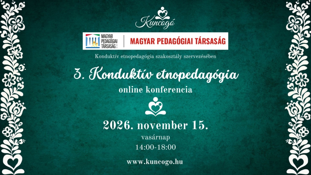 3. Konduktív etnopedagógia online konferencia